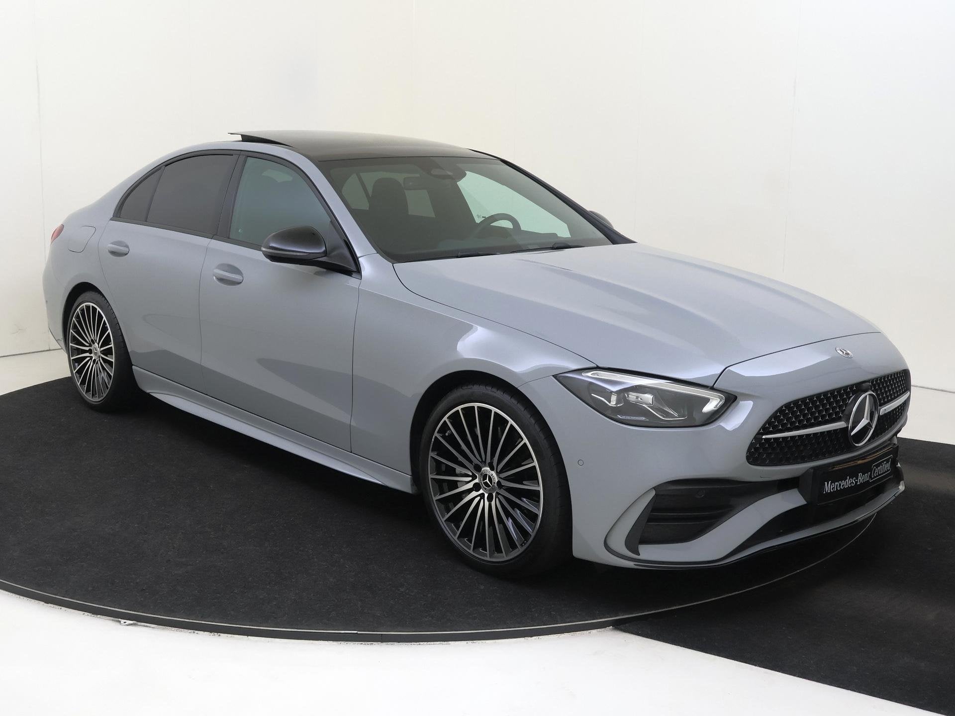Mercedes-Benz C-klasse 180 Star Edition / Panoramadak / Nigh, Auto's, Mercedes-Benz, Automaat, Achterwielaandrijving, Leder en Stof