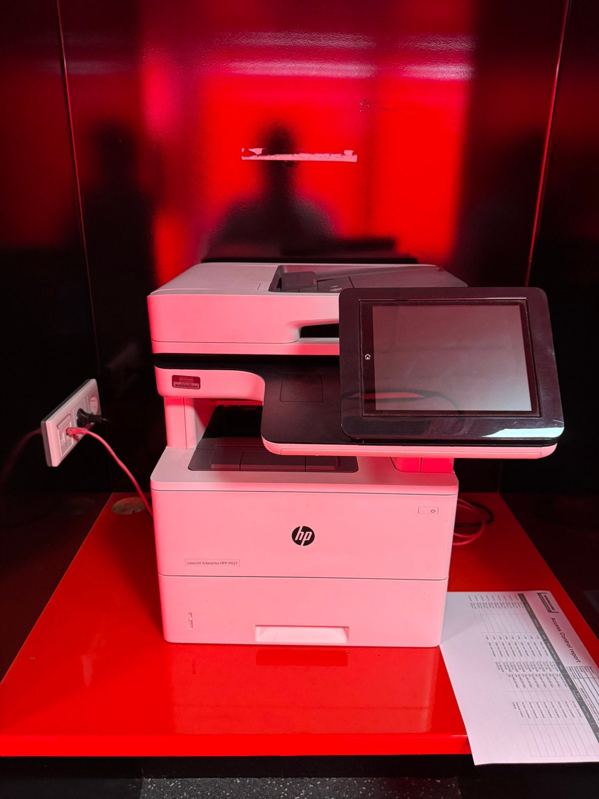HP LaserJet Enterprise MFP M527 - Laser All-in-One Printer, Computers en Software, Printers, Ophalen, Kopieren, All-in-one, Zo goed als nieuw