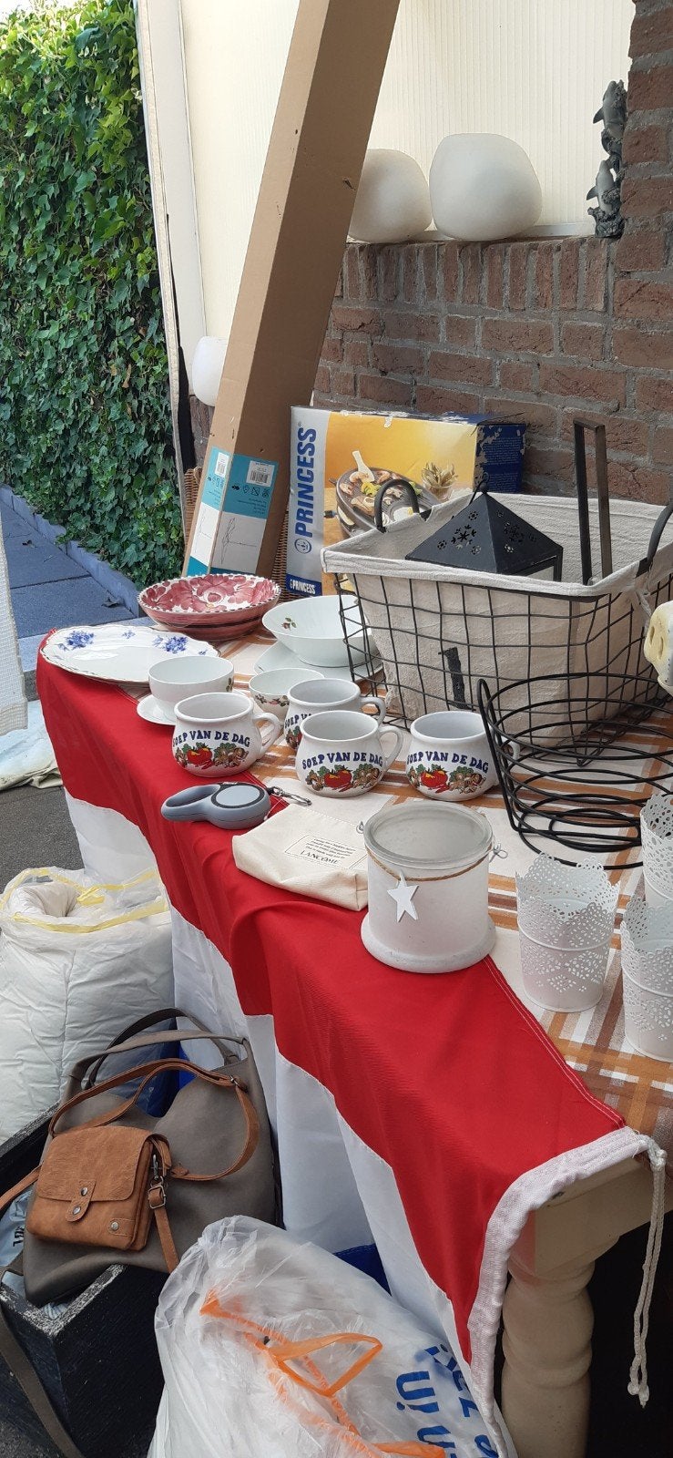 mooie rommelmarktspullen, Ophalen, Zo goed als nieuw
