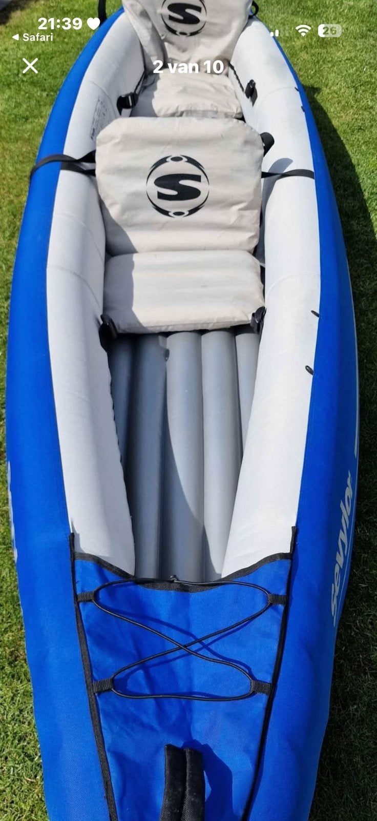 Savylor Canyon SC-320 opblaasbare kano, Ophalen, Met peddels, Overige typen, Twee personen