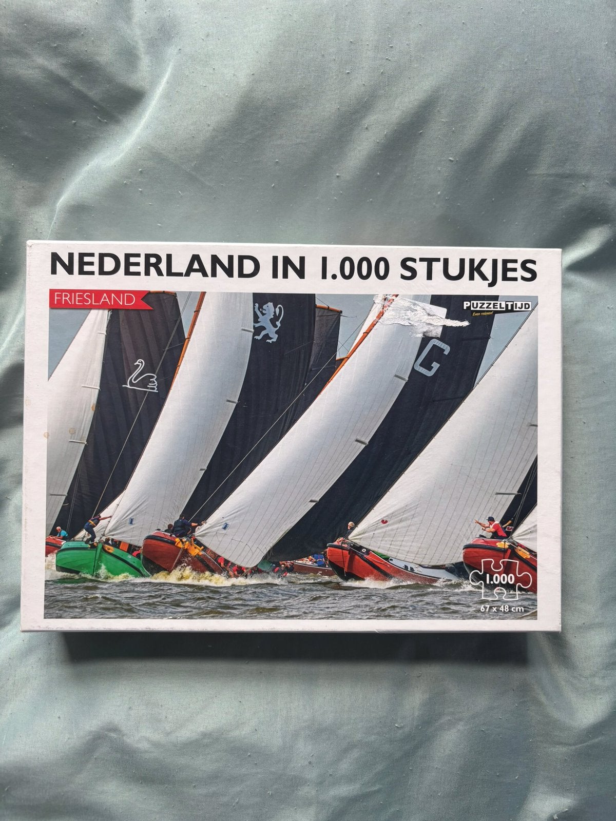 Legpuzzel Nederland in 1000 stukjes, Ophalen of Verzenden, 500 t/m 1500 stukjes, Zo goed als nieuw, Legpuzzel
