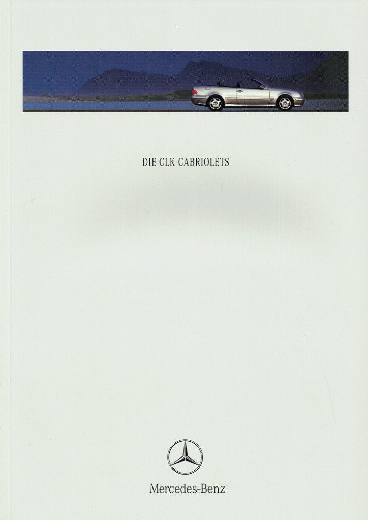 Folder Mercedes-Benz CLK Cabriolet (1999), Verzenden, Gelezen, Mercedes