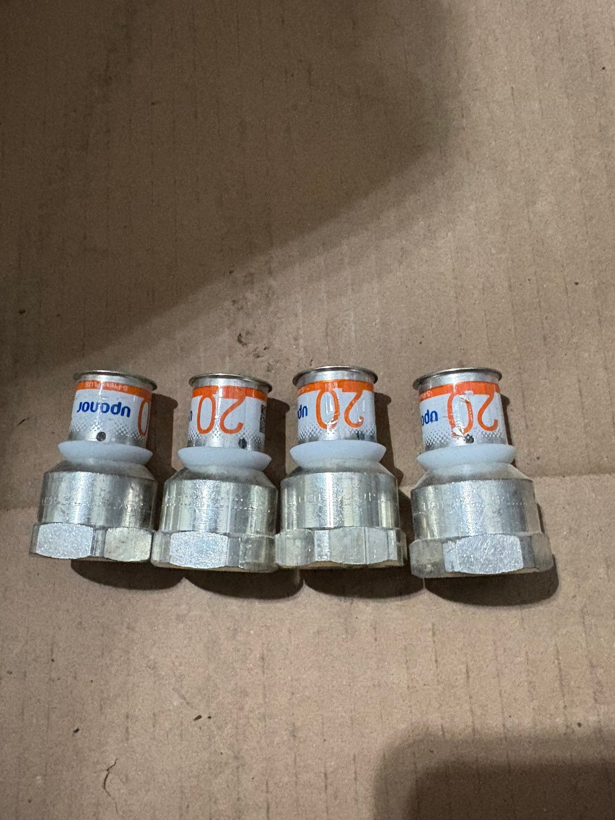 Uponor S-Press Plus perskoppeling schroefbus 20 x 3/4, Ophalen of Verzenden, Zo goed als nieuw, Overige typen