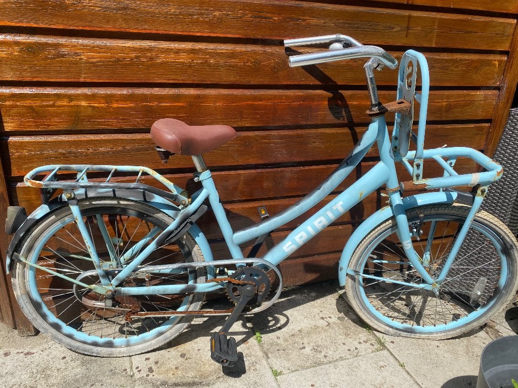 Fiets, Fietsen en Brommers, Fietsen | Dames | Damesfietsen, Ophalen, Gebruikt, Terugtraprem, Overige merken