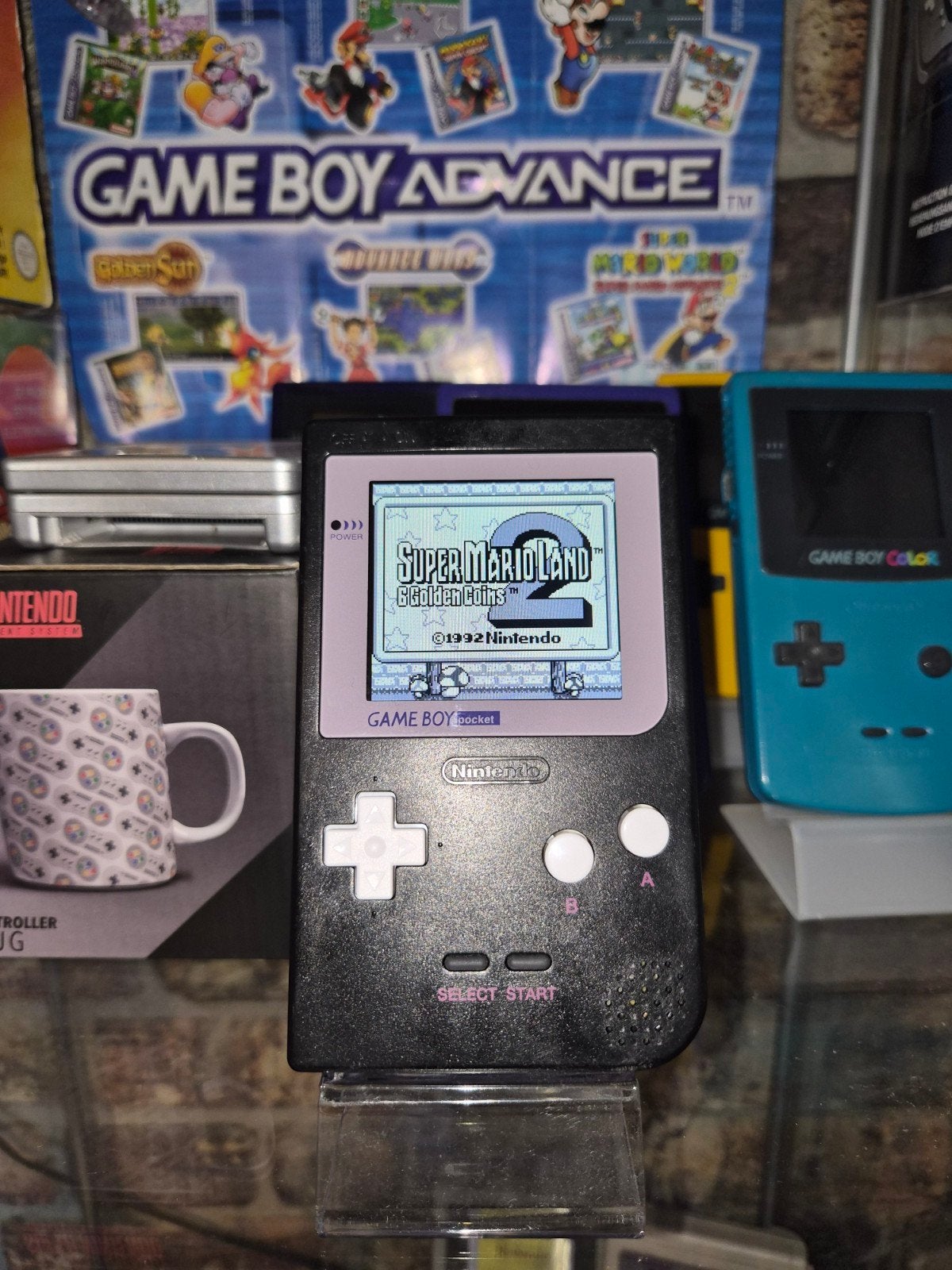 GAMEBOY POCKET ips/lcd scherm, Spelcomputers en Games, Ophalen of Verzenden, Refurbished, Game Boy Pocket
