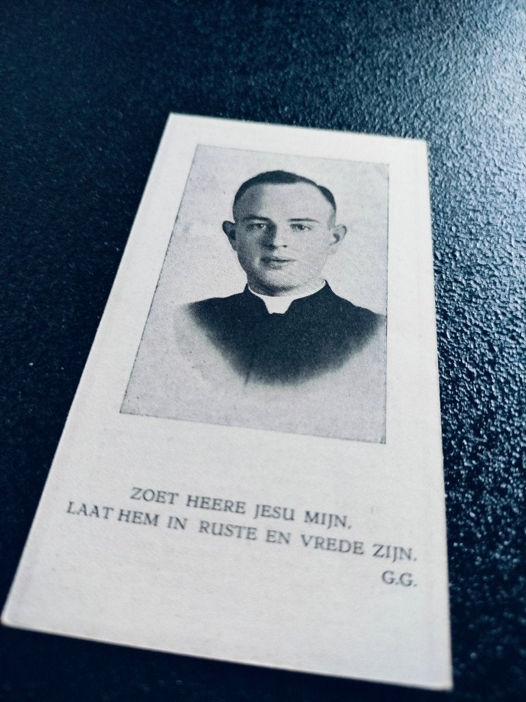 Bidprentje Kapelaan Denissen Berkel Nijmegen Goirle, Verzamelen, Bidprentjes en Rouwkaarten, Ophalen of Verzenden, Bidprentje