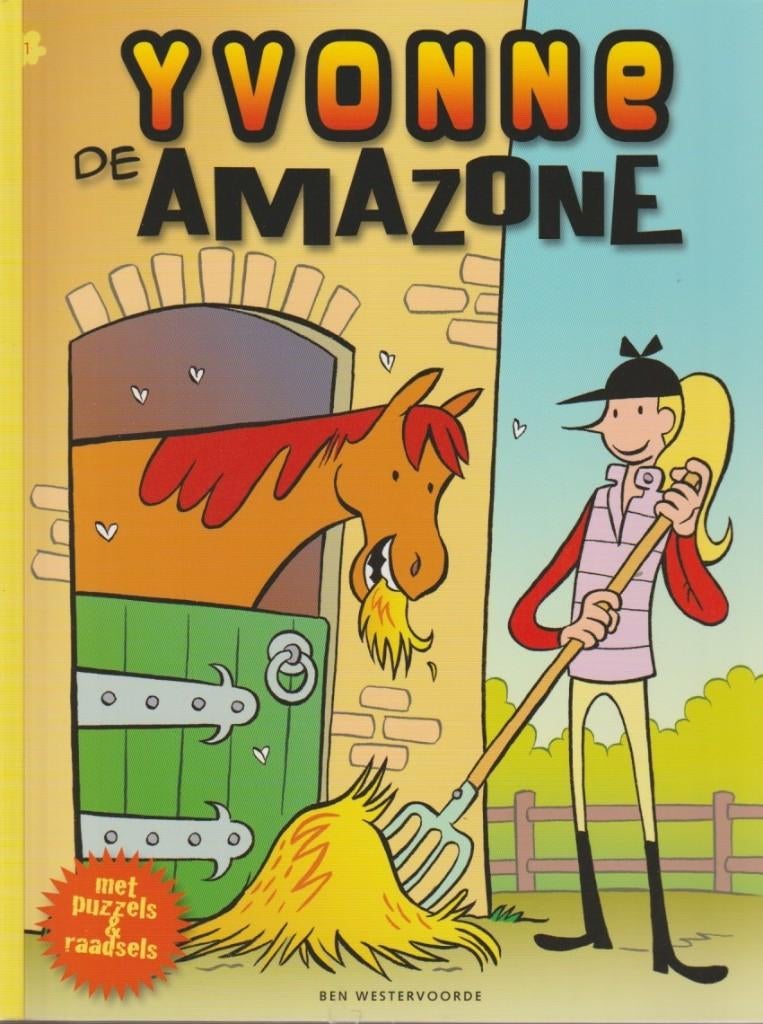 Yvonne de amazone 1, Eén stripboek, Ophalen of Verzenden, Zo goed als nieuw