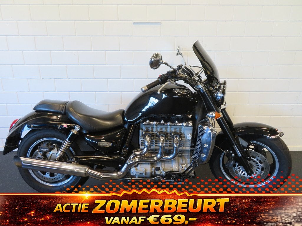 Triumph ROCKET III SUPERGAAF! (bj 2005), Motoren, Motoren | Triumph, Bedrijf, Toermotor