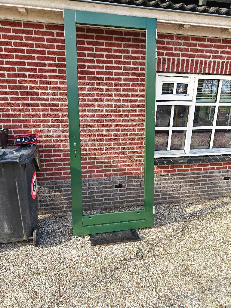 Nieuwe zware mahonie buitendeur, Ophalen, 80 tot 100 cm, 215 cm of meer, Nieuw