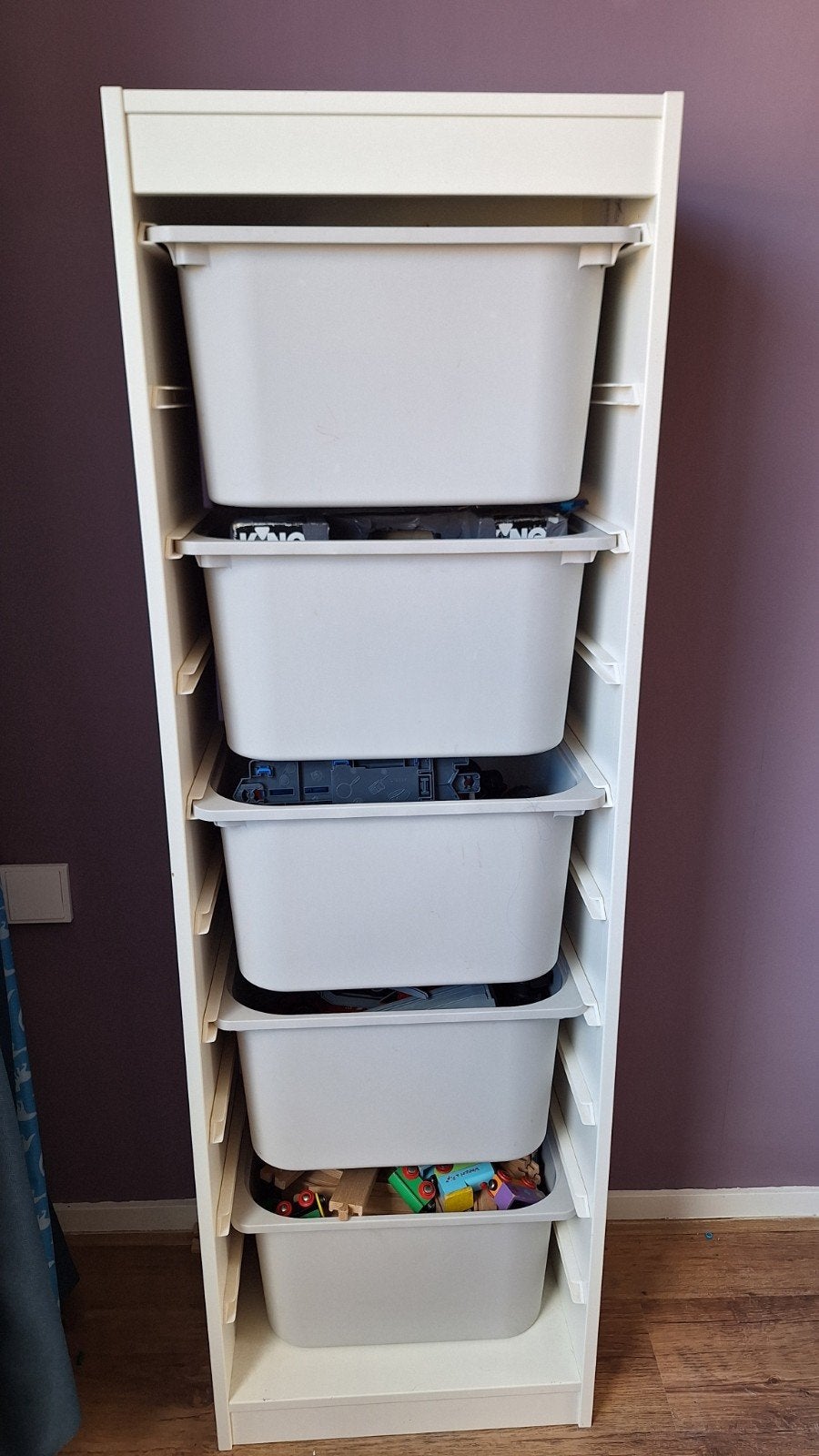 Ikea Trofast met bakken, Ophalen