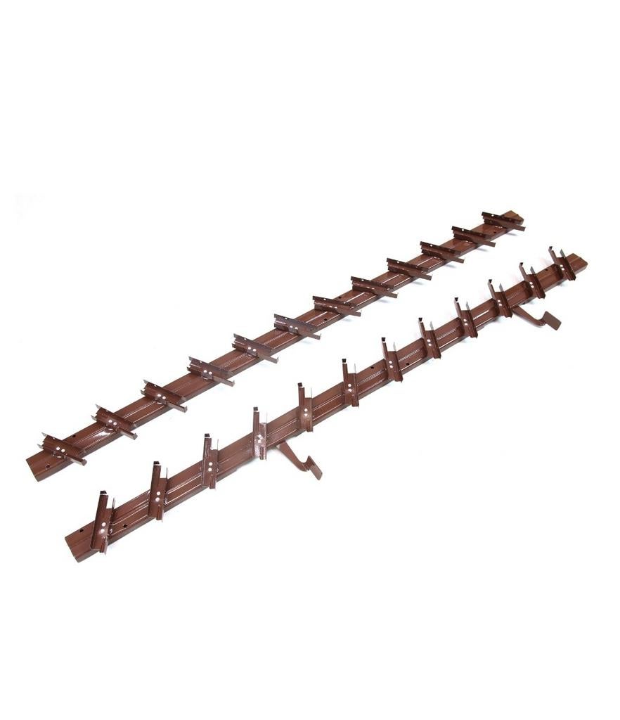Flexwood shutters, 3 stuks, nieuw in doos, bruin. Per stuk, Ophalen, Minder dan 100 cm, 100 tot 150 cm, Nieuw