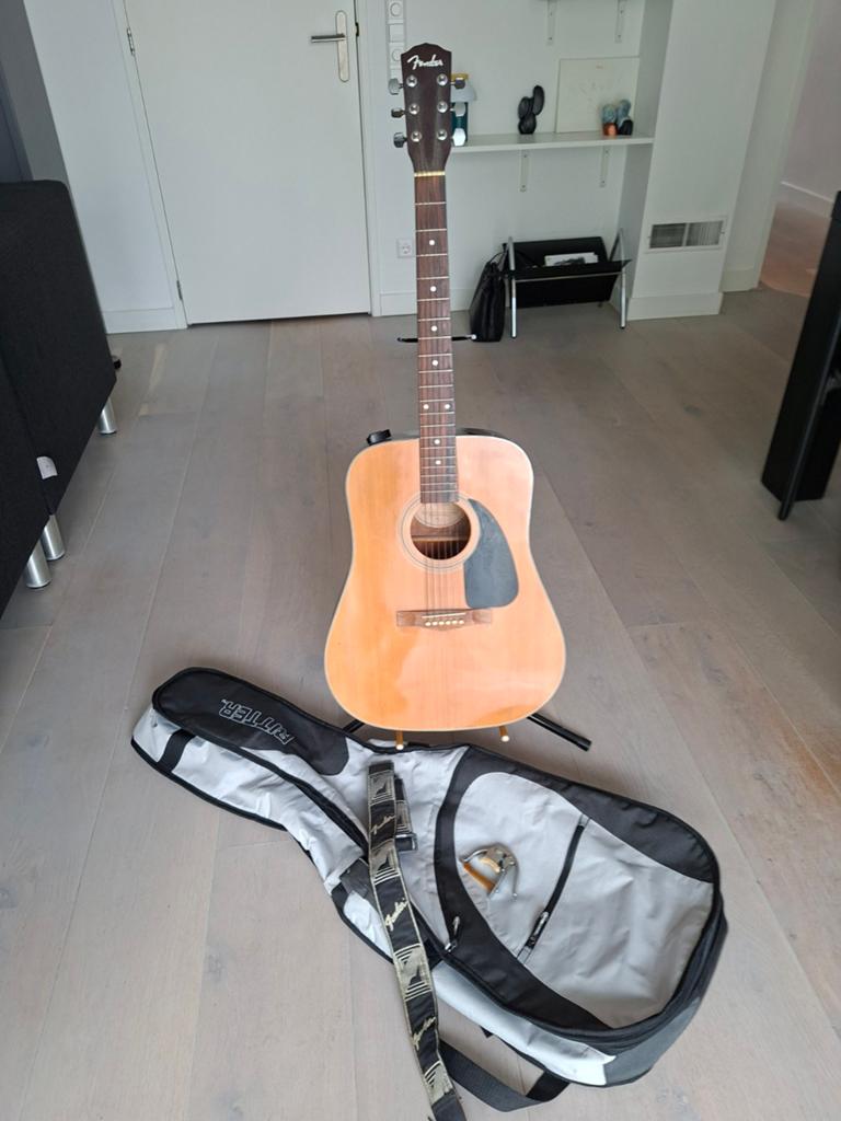 Fender gitaar, Ophalen, Zo goed als nieuw, Western- of Steelstringgitaar