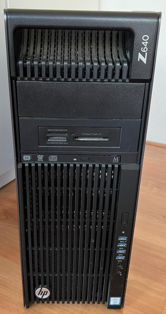 HP Z640 workstation, Ophalen, Gebruikt, 2 tot 3 Ghz, Virtual Reality