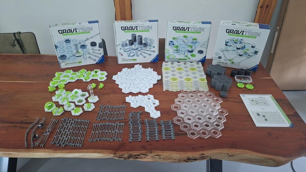 Gravitrax sets, Ophalen