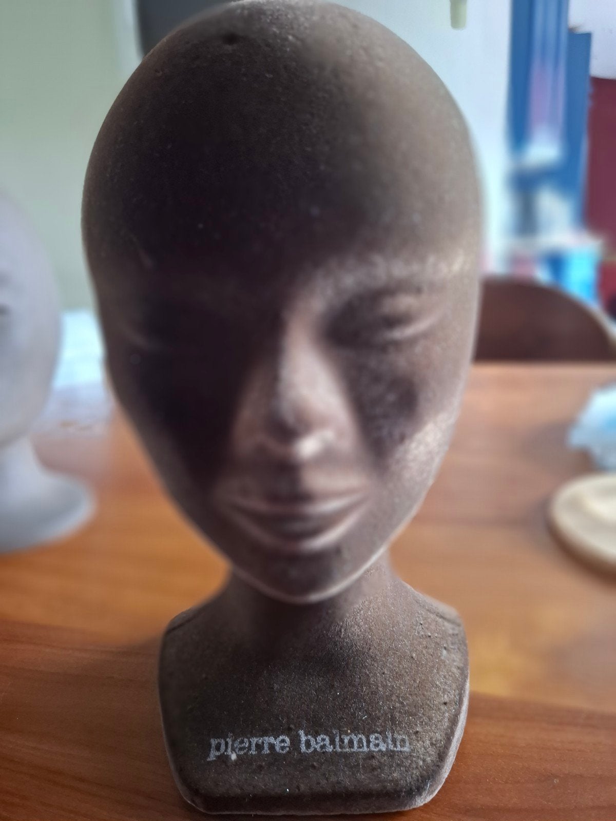 Mannequin hoofd - bruin, Ophalen, Gebruikt