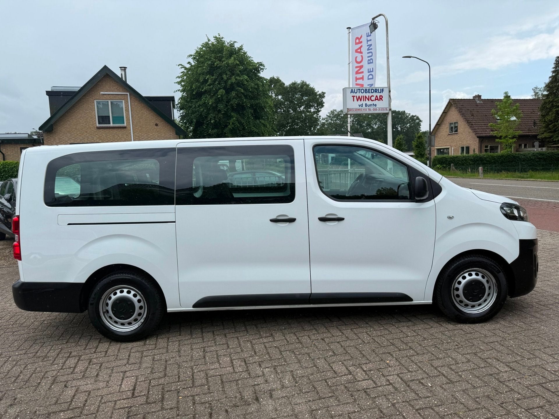 Citroen Jumpy 1.5 BlueHDi 120 XL 9-PERS. LANG AIRCO CRUISE I, Auto's, Stof, Wit, Origineel Nederlands, Bedrijf