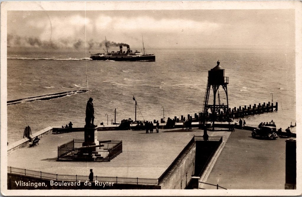 Vlissingen - 11 oude ansichtkaarten Michiel de Ruyter IV, Verzenden, 1960 tot 1980, Gelopen, Zeeland