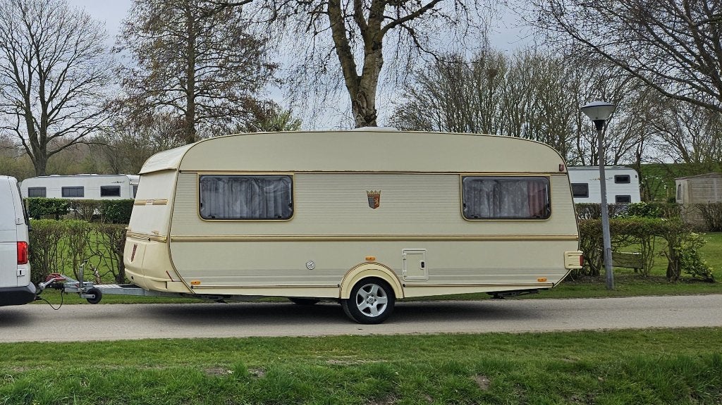 Tabbert Comtesse 515, Caravans en Kamperen, Uitbouw voortent, Tabbert, Treinzit, Particulier