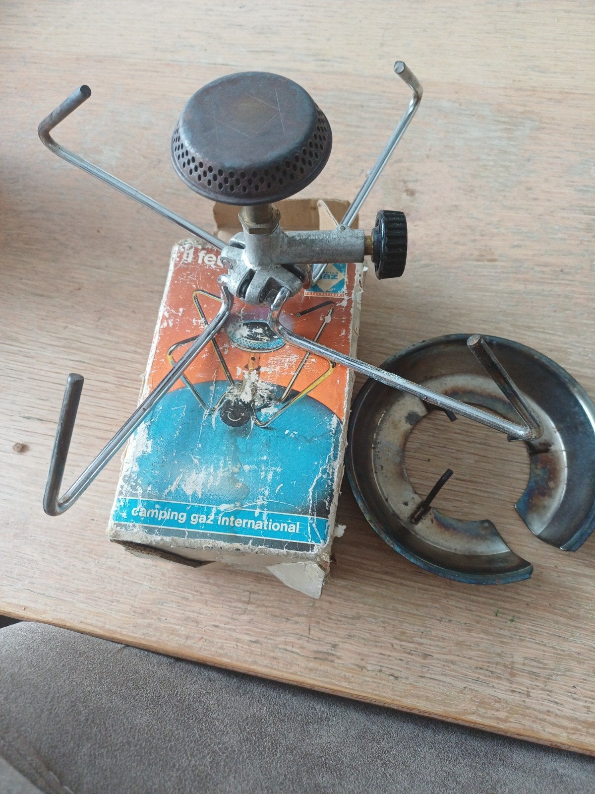 Te koop: Camping Gaz International Gasbrander, Caravans en Kamperen, Ophalen, Gebruikt
