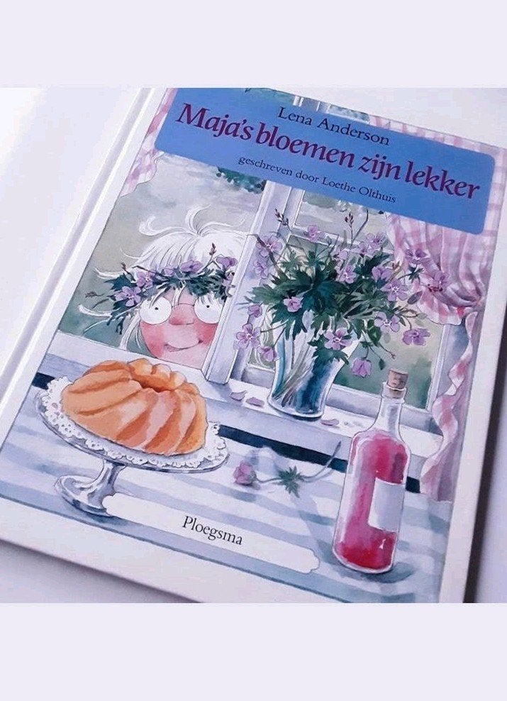 Lena Anderson boek Maja's bloemen zijn lekker Loethe Olthuis, Ophalen of Verzenden, Gelezen, Lena Anderson, Non-fictie