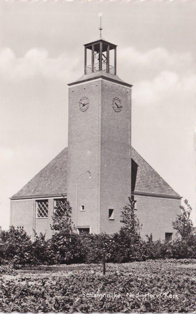 Scharendijke n.h. kerk, Verzenden, Gelopen, Zeeland