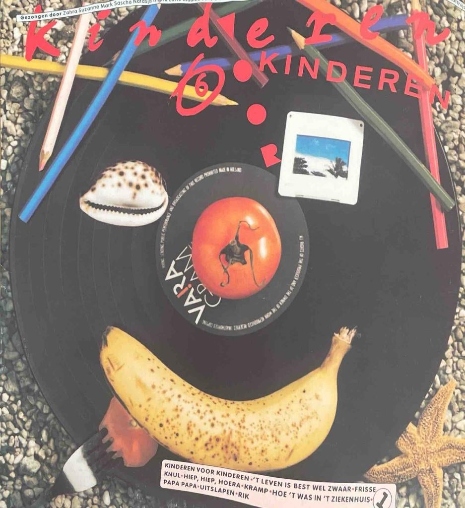 Kinderen Voor Kinderen - 6, Cd's en Dvd's, Vinyl | Kinderen en Jeugd, Inclusief binnenhoes, Ophalen of Verzenden, Zo goed als nieuw