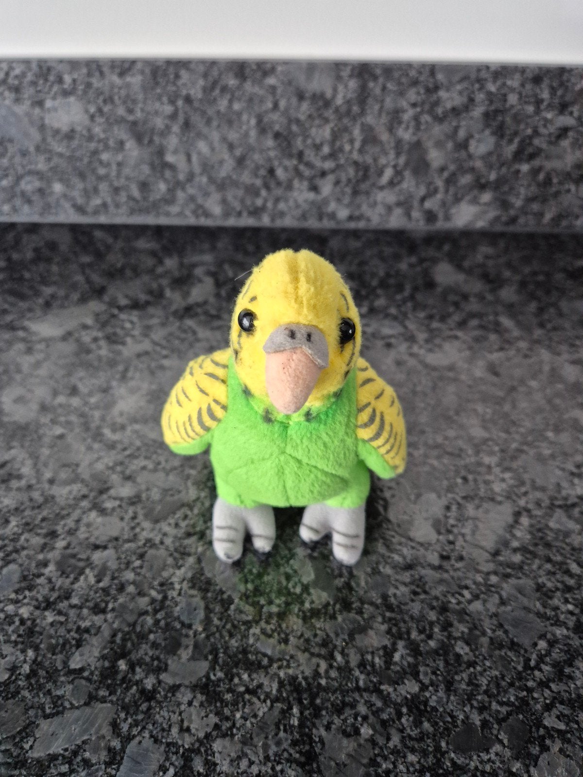 Knuffel Parkietje groen/geel, Ophalen of Verzenden, Overige typen