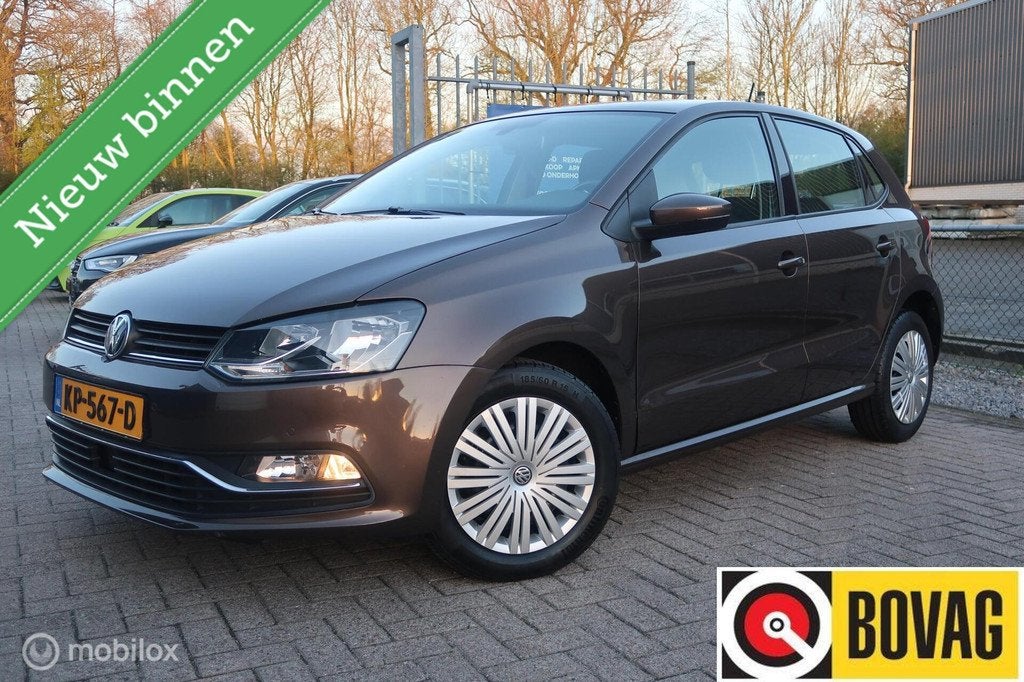 Volkswagen Polo 1.4 TDI Comfortline Connected Series, Auto's, Voorwielaandrijving, Stof, Gebruikt, Bruin