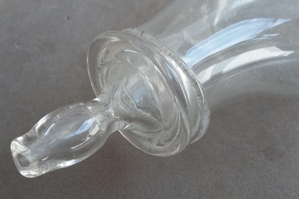 Om 1800-1850 Melk Voedfles Baby Kolfglas Kolffles Fles, Ophalen of Verzenden