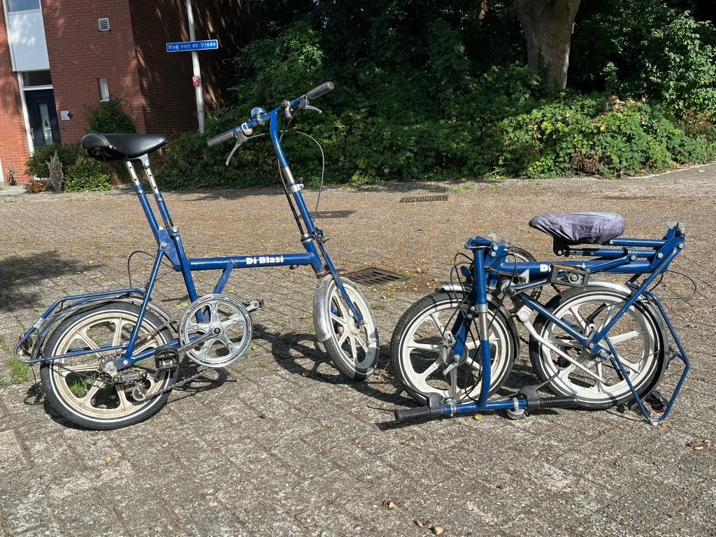 Di Blasi vouwfietsen, Fietsen en Brommers, Fietsen | Vouwfietsen, Gebruikt, Velgrem, 16 tot 18 inch, Versnellingen