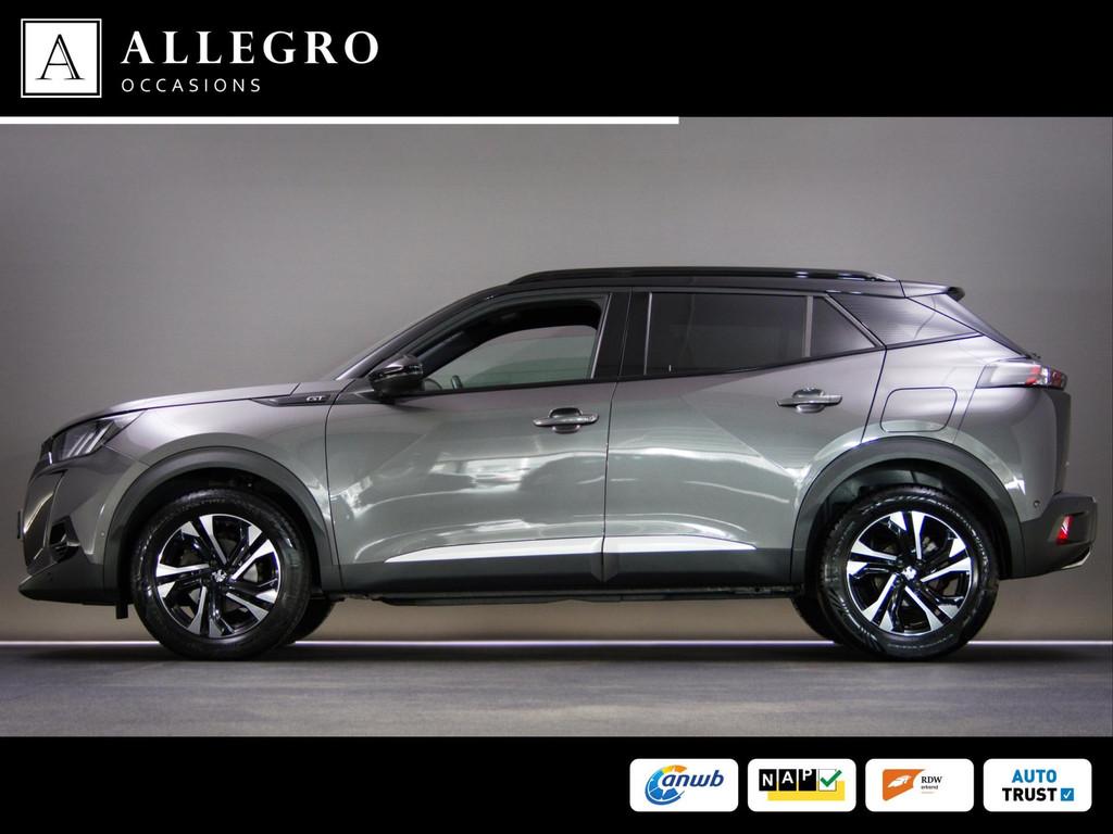 Peugeot 2008 1.2 PureTech GT (SFEERVERLICHTING, APPLE CARPLA, Gebruikt, 1199 cc, Leder en Stof, Origineel Nederlands