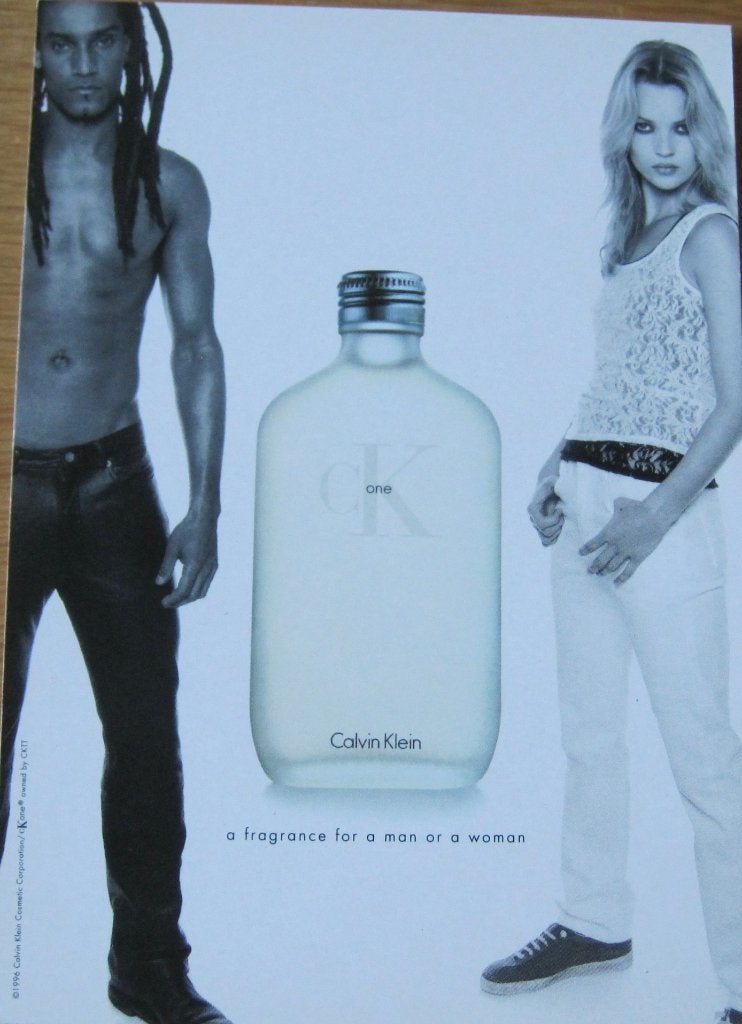 Boomerang - Calvin Klein one - nieuwe ansichtkaart, Verzenden, 1980 tot heden, Ongelopen, Overige thema's