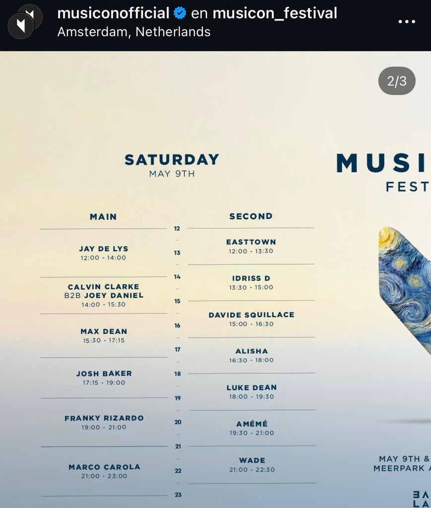 Music On zaterdag 1x, Eén persoon
