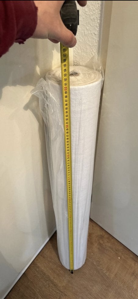 Stucloper zelfklevend - 1 meter rol, Minder dan 4 cm, Overige materialen, Ophalen of Verzenden, Zo goed als nieuw