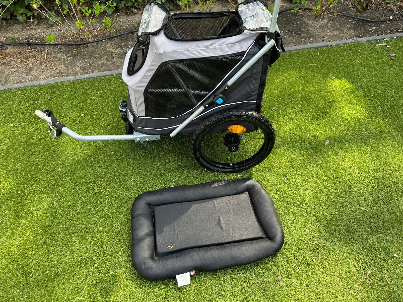 Trixie fietskar maat S (small), Fietsen en Brommers, Fietsaccessoires | Aanhangers en Karren, Ophalen, Kinderkar, Opvouwbaar