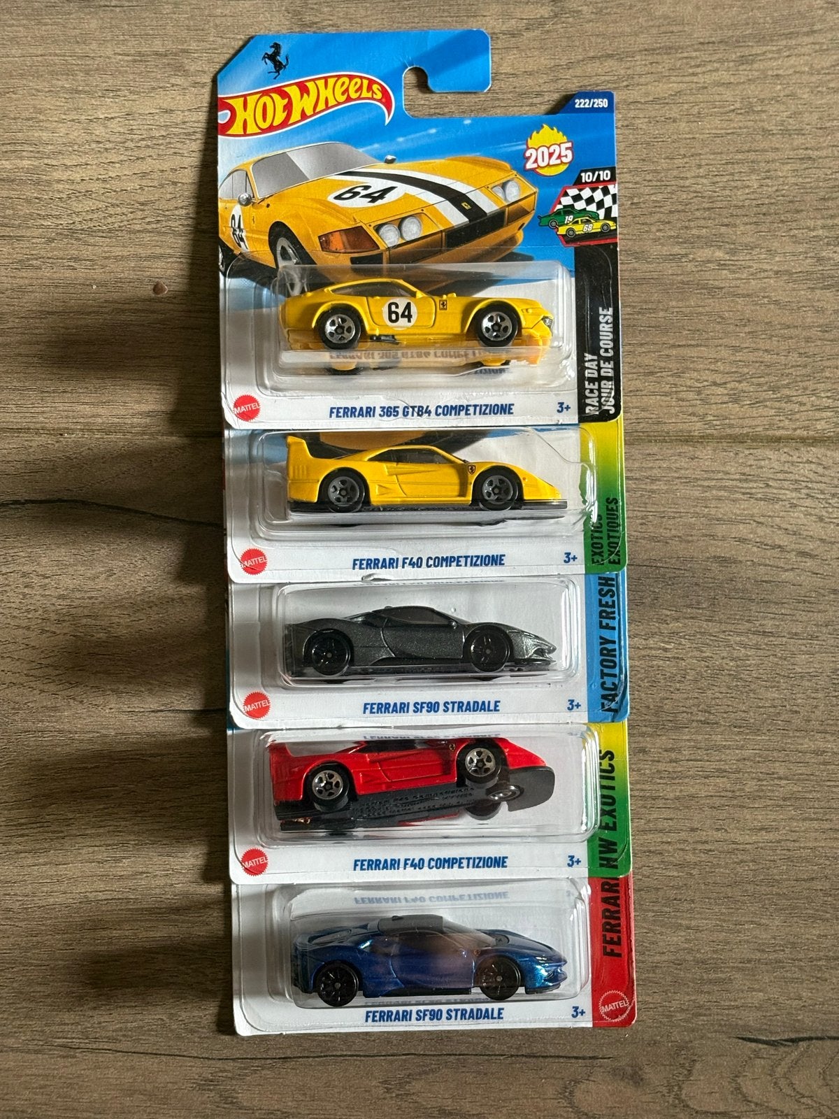 Hot Wheels Ferrari Collectie - 5 stuks, Ophalen of Verzenden, Nieuw, Auto