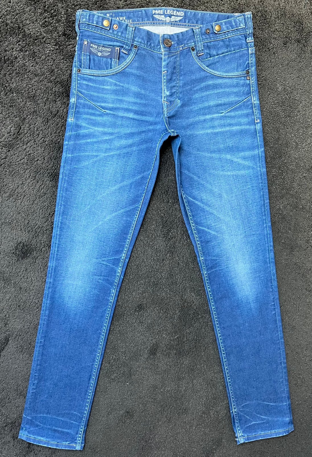 PME Legend Skyhawk stretch jeans 32/34 (NIEUW), Kleding | Heren, Ophalen of Verzenden, Nieuw, Blauw, W32 (confectie 46) of kleiner