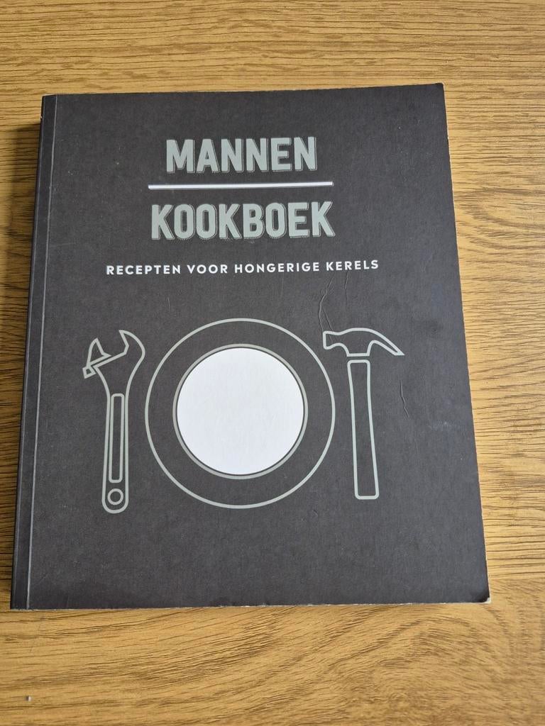 Mannen Kookboek: Recepten voor Hongerige Kerels, Boeken, Kookboeken, Hoofdgerechten, Max Pfannenwender, Ophalen of Verzenden, Zo goed als nieuw