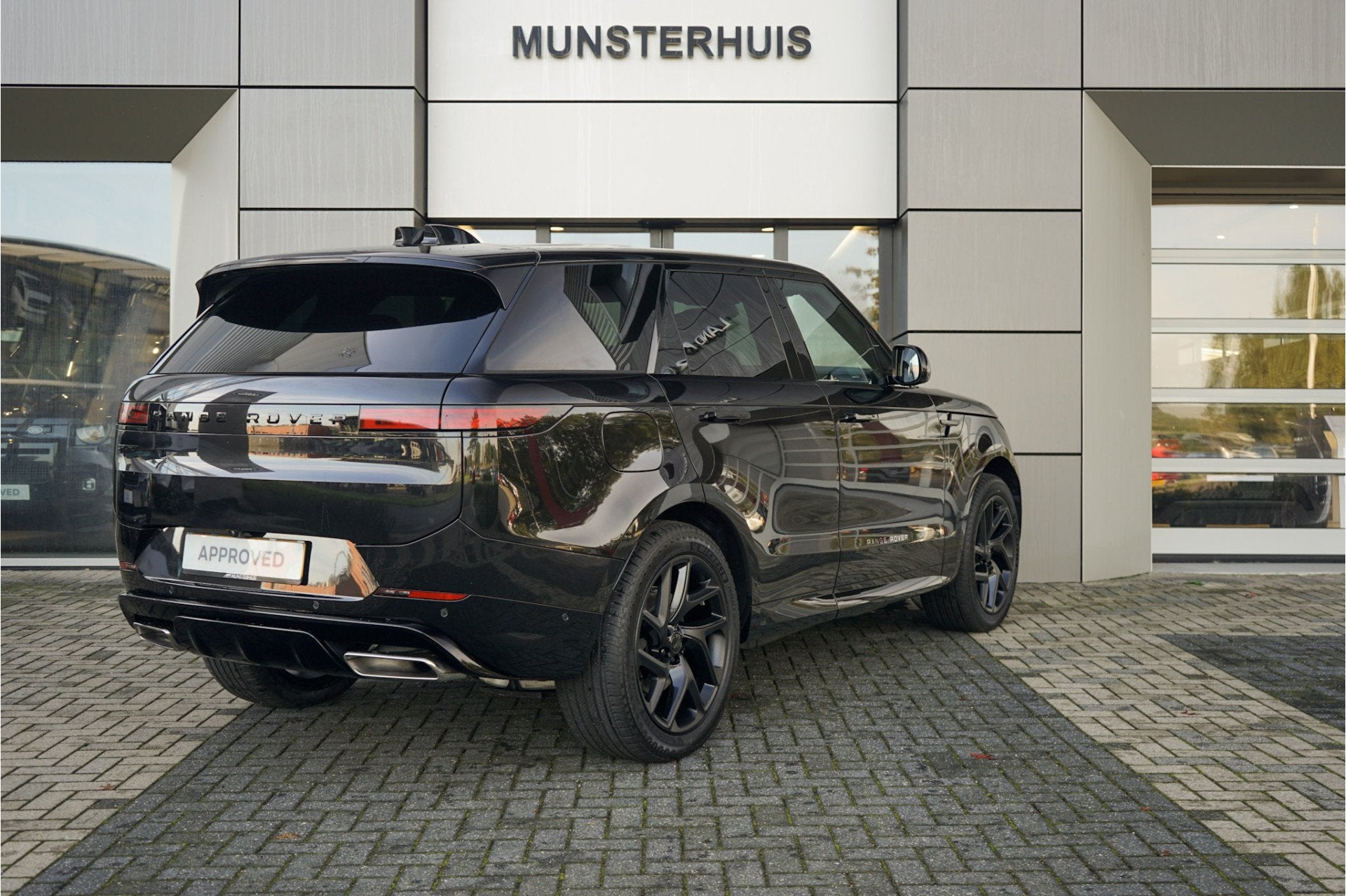 Land Rover Range Rover Sport 3.0 P460e BATTERSEA EDITION PHE, Automaat, Zwart, Zwart, Leder