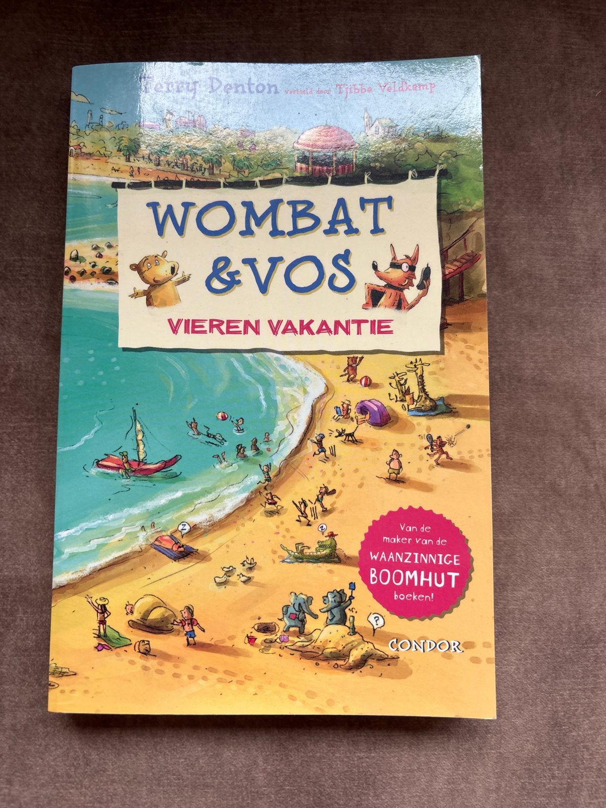 Wombat & Vos Vieren Vakantie - Terry Denton, Ophalen, Zo goed als nieuw, Fictie algemeen
