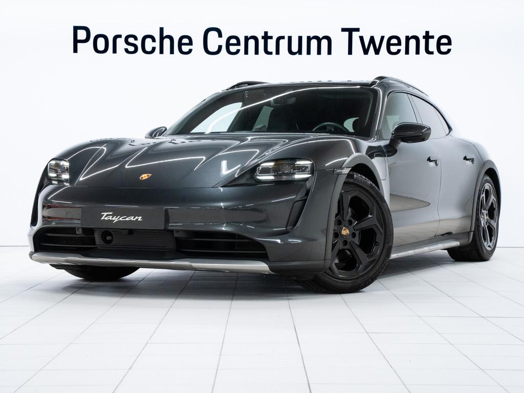 Porsche Taycan 4 Cross Turismo (bj 2021, automaat), Auto's, Porsche, Gebruikt, Zwart, Adaptive Cruise Control, 93 kWh