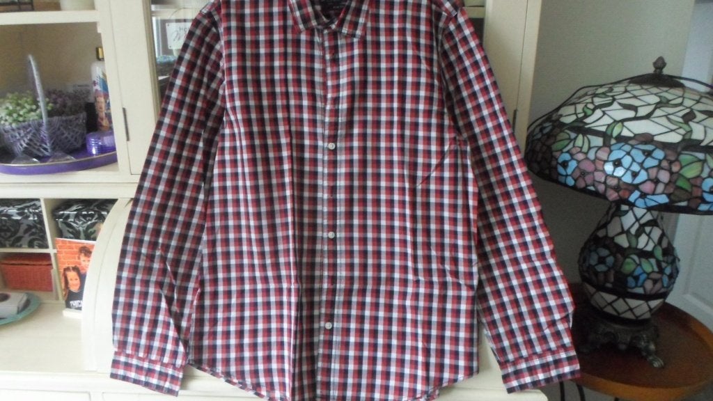Angelo Litrico slim fit maat 43-44, Meerkleurig, Angelo Litrico, Ophalen of Verzenden, Gedragen