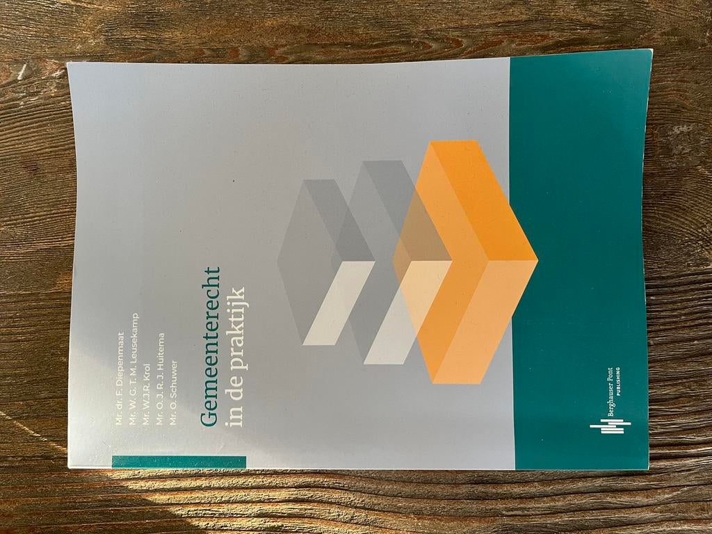 Gemeenterecht in de praktijk, Boeken, Ophalen of Verzenden, Zo goed als nieuw, Overige niveaus