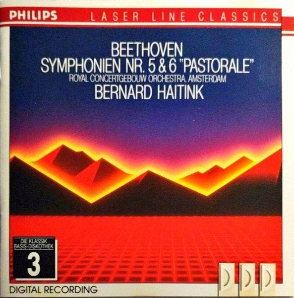 Beethoven Haitink – Symphonien Nr. 5 & 6 "Pastorale" CD, Ophalen of Verzenden, Romantiek, Gebruikt, Orkest of Ballet
