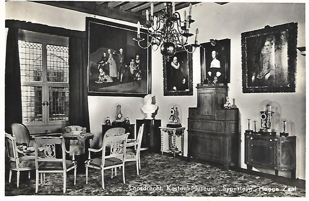 Loosdrecht- -Kasteel-Museum Sypesteyn, Hooge Zaal., Verzenden, 1940 tot 1960, Ongelopen, Utrecht