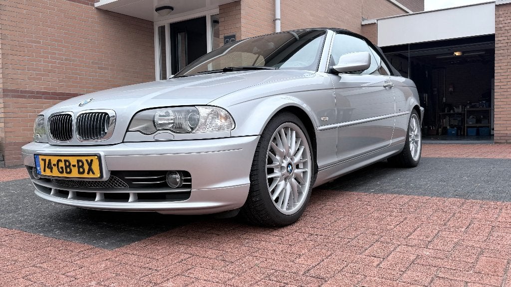 BMW 3-Serie 3.0 CI 330 Cabriolet AUT 2000 Grijs, Automaat, Zwart, 1595 kg, Cabriolet