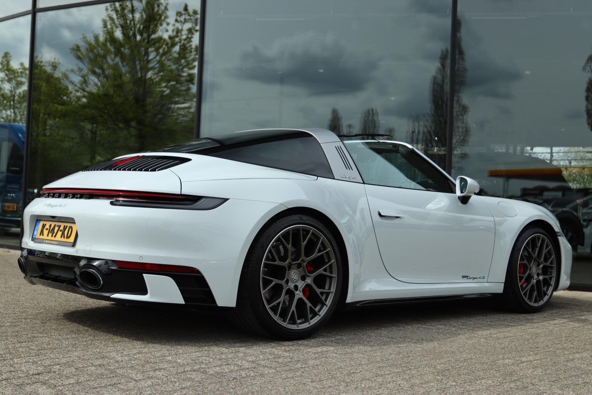 Porsche 911 Targa 4S 3.0 450 PK 992 ORIG NL | SPORTDESIGN |, Auto's, Automaat, Gebruikt, Euro 6, Cabriolet