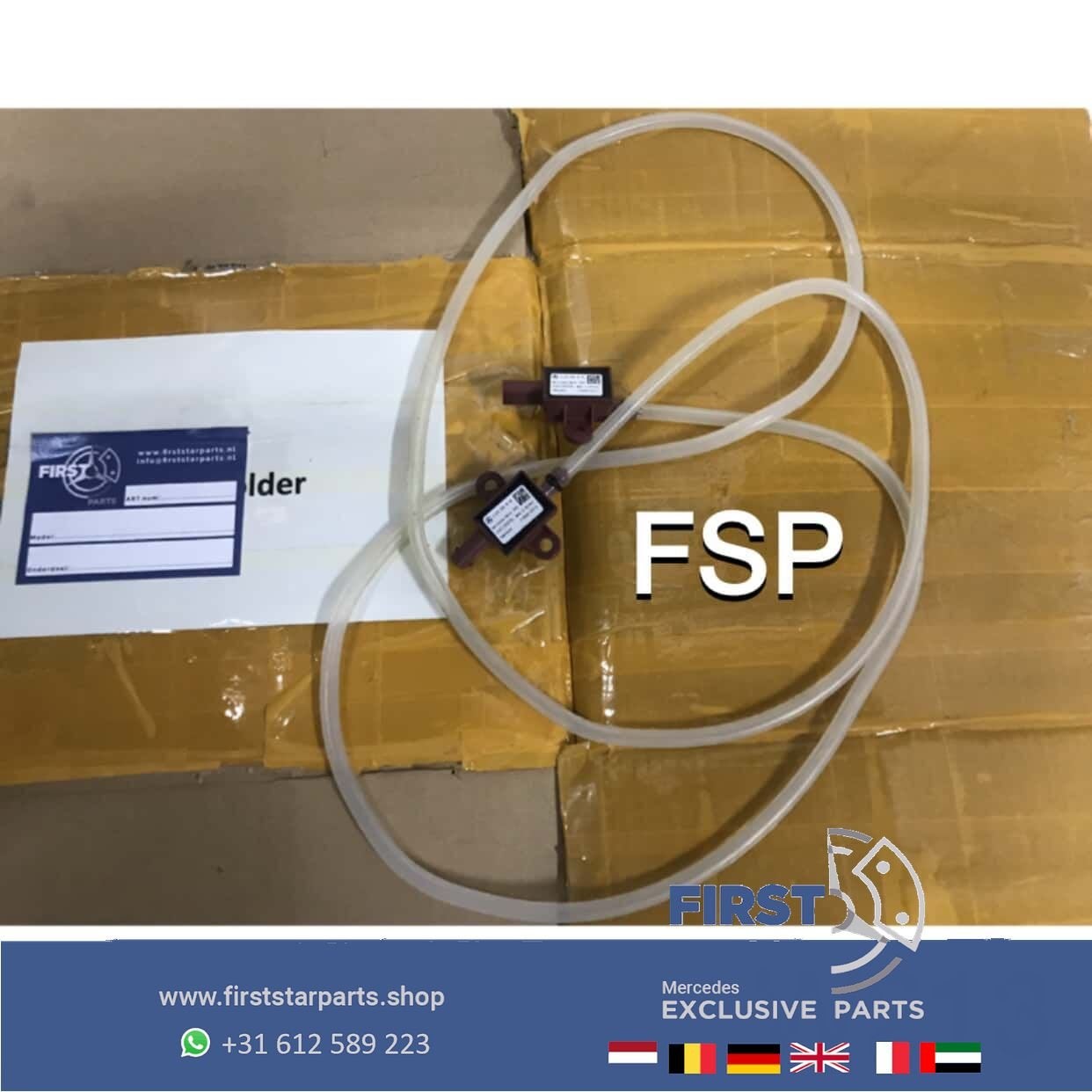 W213 W238 CRASH SENSOR SET Mercedes E Klasse 2016-2020 ORIGI, Gebruikt, -, Ophalen of Verzenden, -