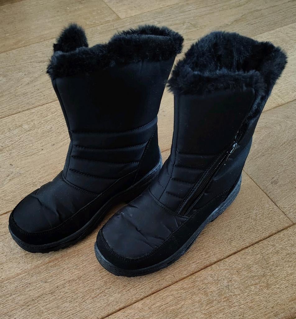 Zwarte gevoerde winterlaarzen Anna Field - maat 37, Anna Field, Zwart, Snowboots, Ophalen of Verzenden