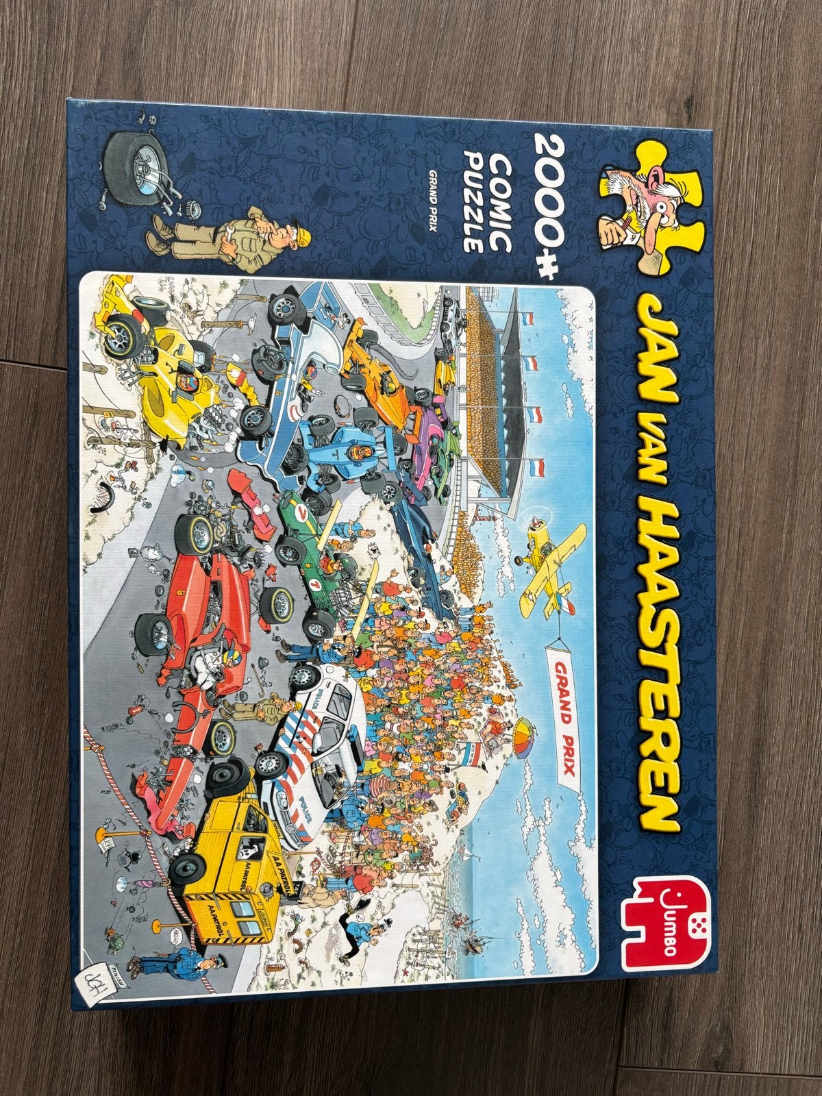 Jan van Haasteren Grand Prix 2000 stukjes legpuzzel, Ophalen, Meer dan 1500 stukjes, Zo goed als nieuw, Legpuzzel